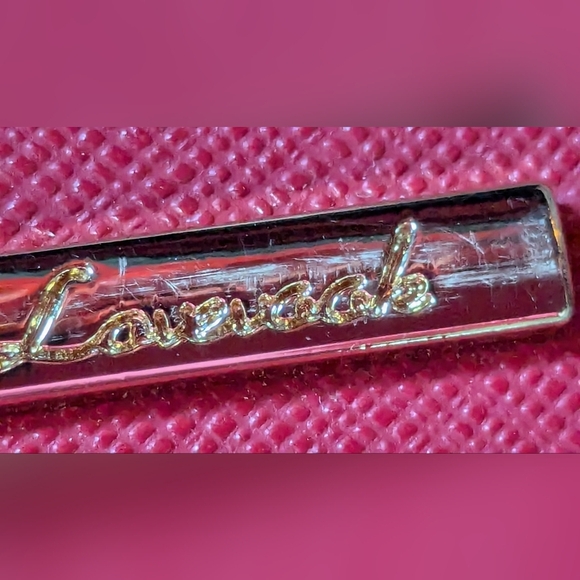 Lovevook Red Vegan Saffiano Leather Envelope Clutch - Gently Used ❤️✨ - Picture 13 of 15